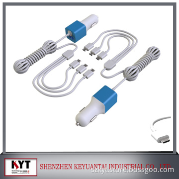 Universal travel car charger with usb output,5V1A 5V2A 5V3A
